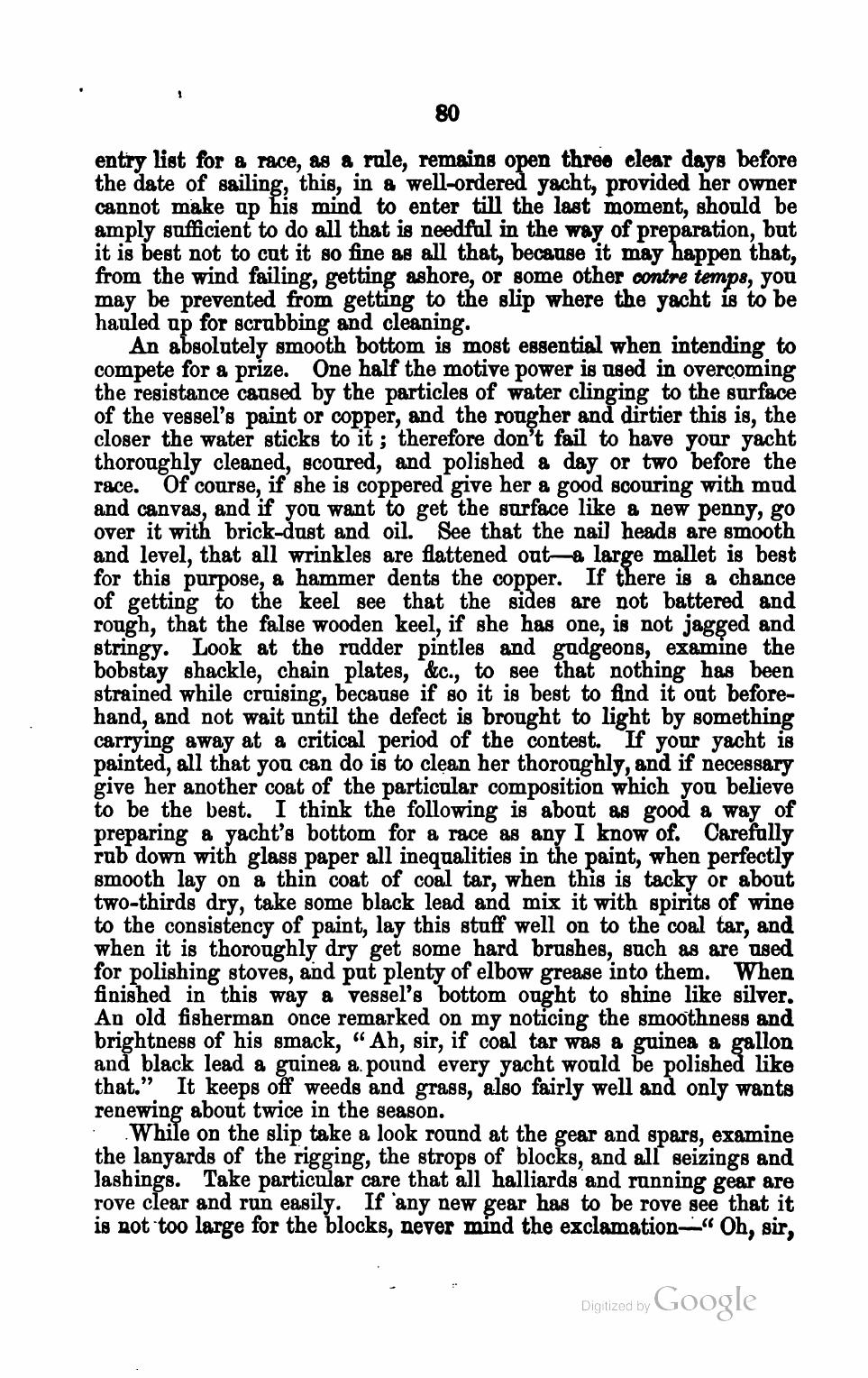 The Corinthian Yachtsman; or, Hints on Yachting — страница 92