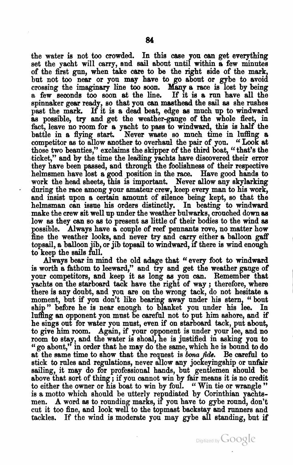 The Corinthian Yachtsman; or, Hints on Yachting — страница 96