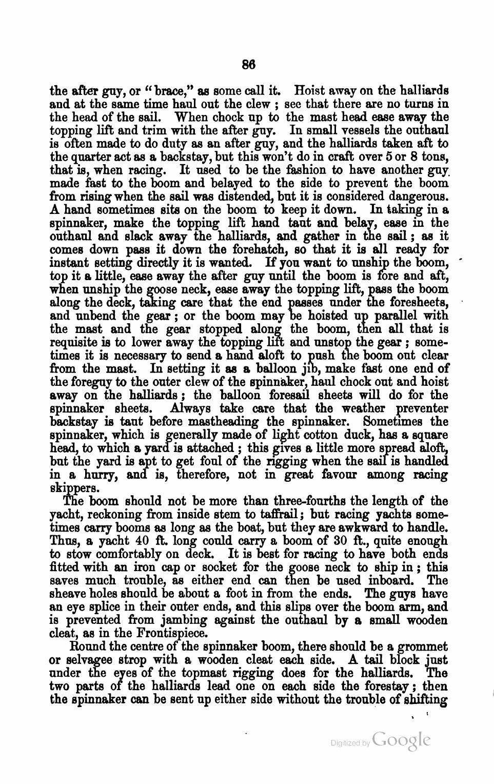 The Corinthian Yachtsman; or, Hints on Yachting — страница 98