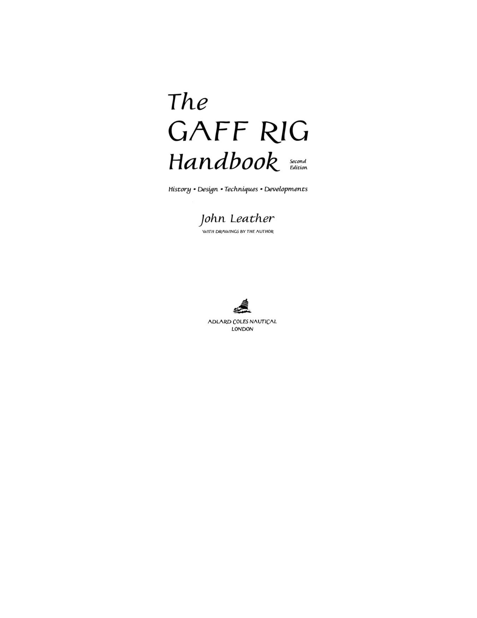 The Gaff Rig Handbook — страница 3