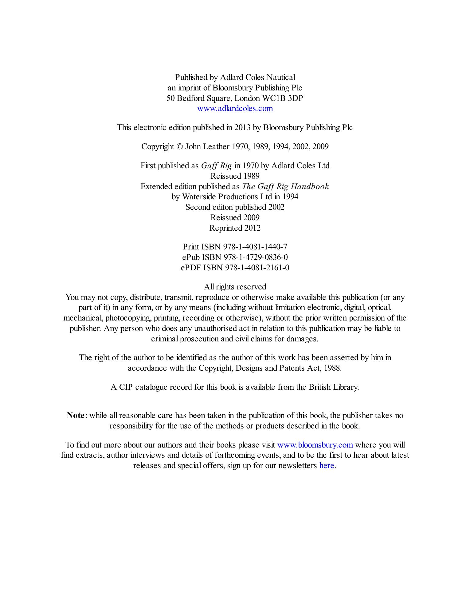 The Gaff Rig Handbook — страница 402