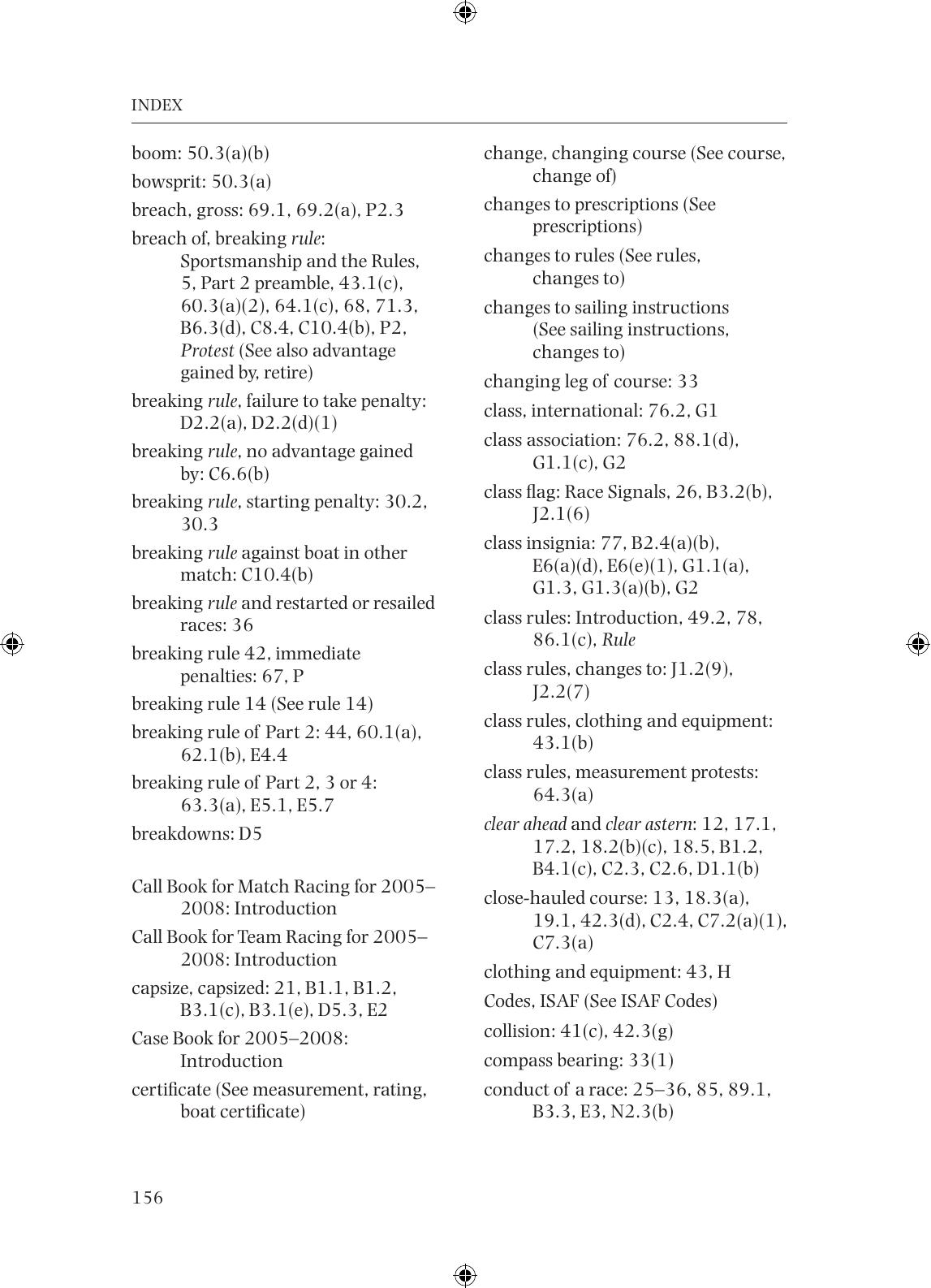 The Racing Rules of Sailing 2005-2008 — страница 159