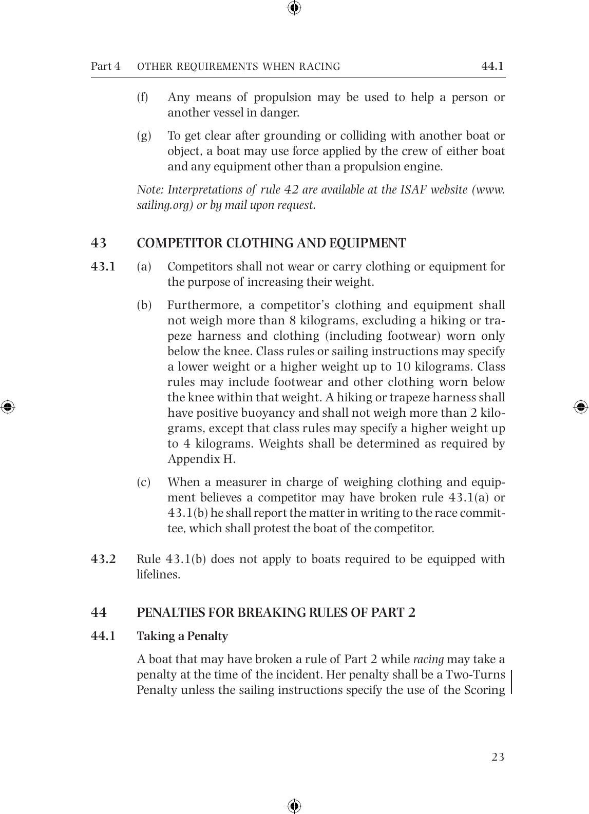 The Racing Rules of Sailing 2005-2008 — страница 26