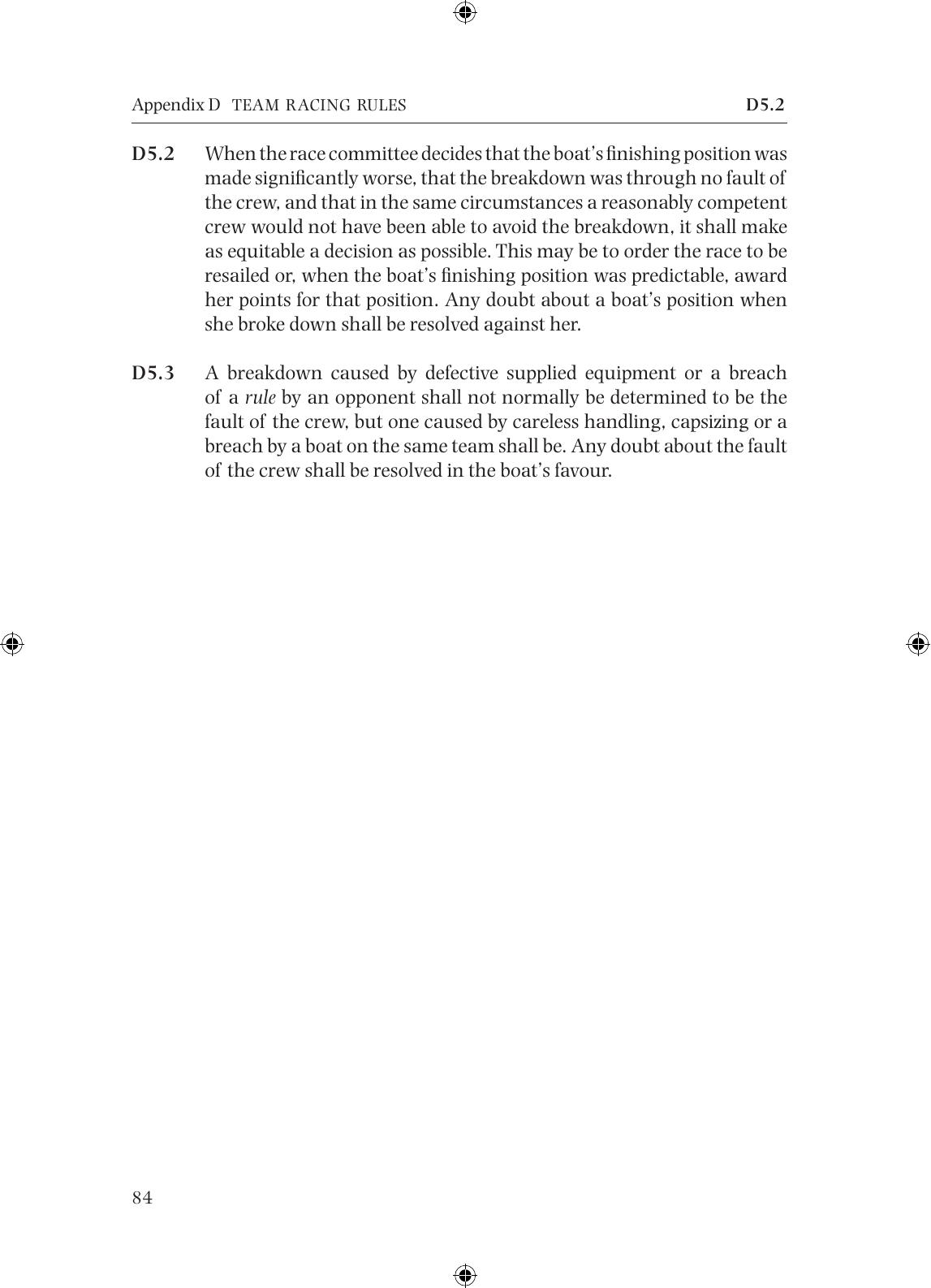 The Racing Rules of Sailing 2005-2008 — страница 87