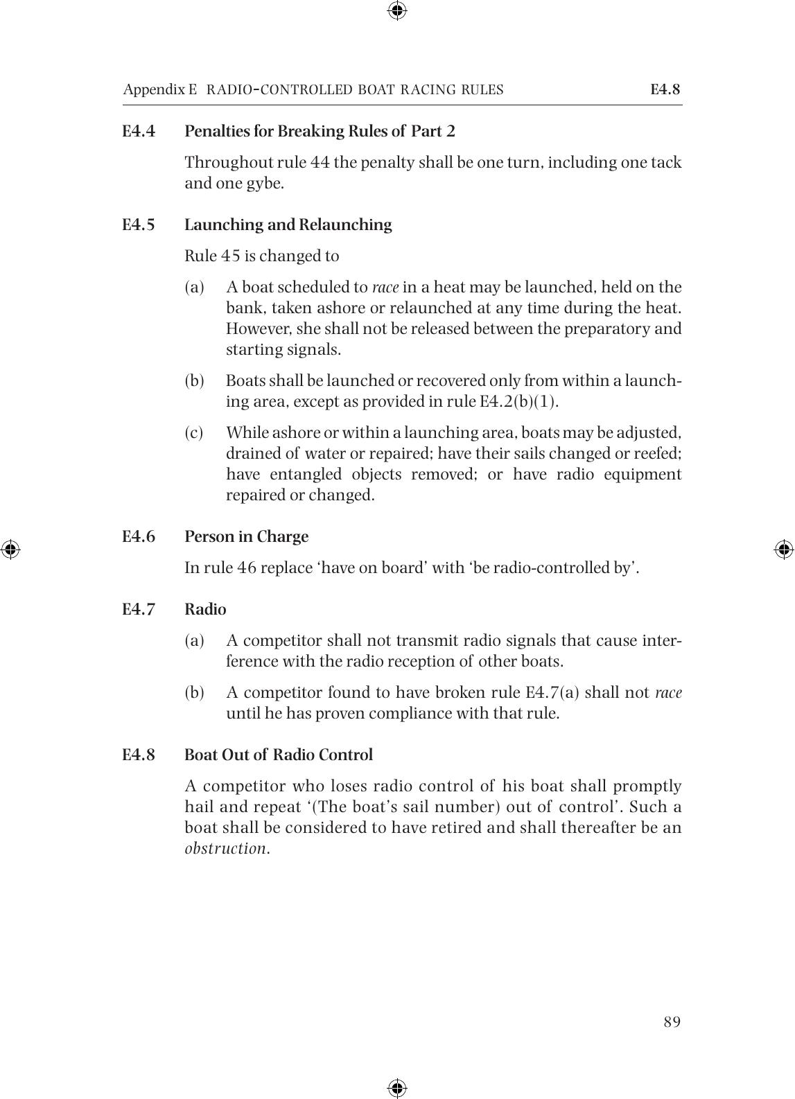 The Racing Rules of Sailing 2005-2008 — страница 92