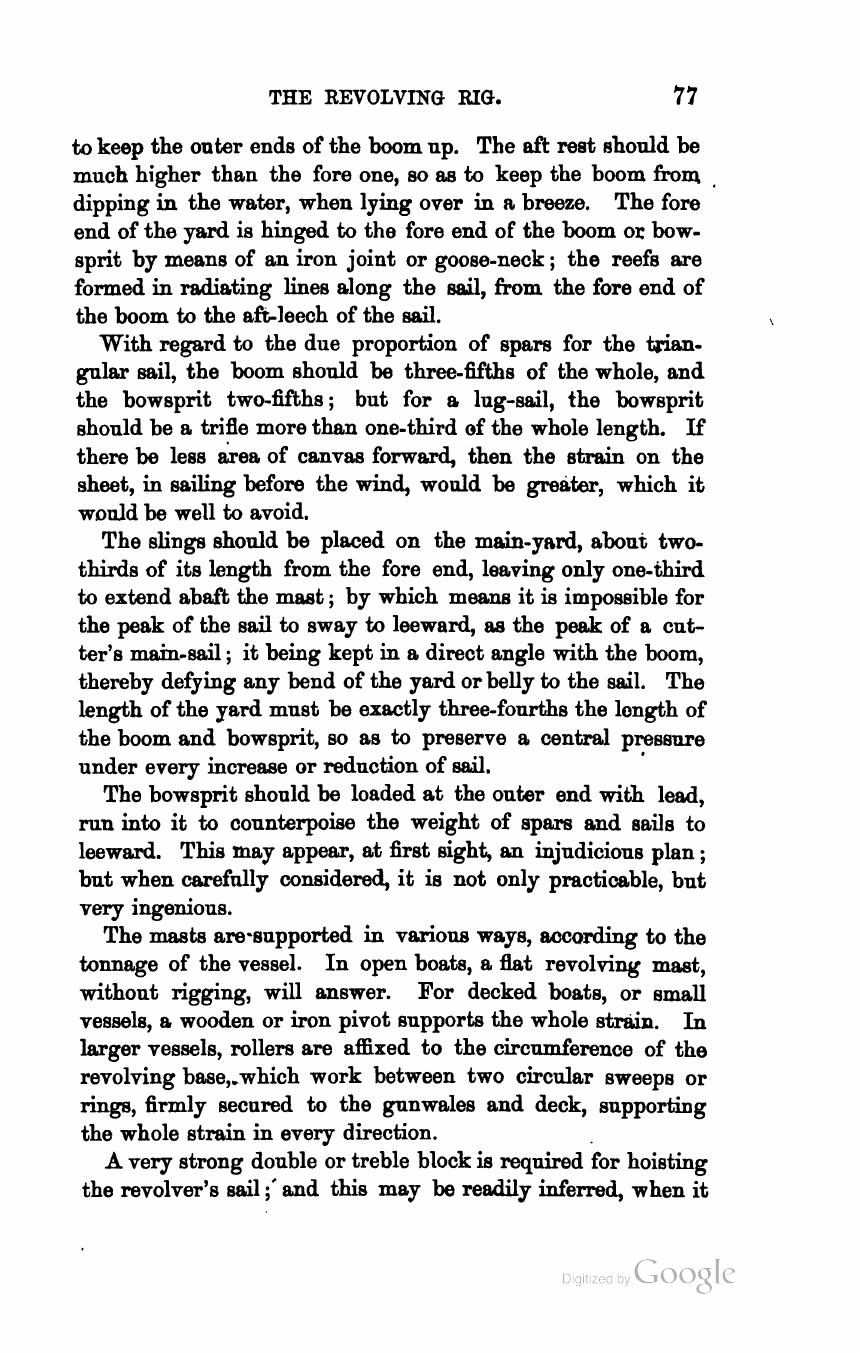 The Sailing Boat: A Treatise on English and Foreign Boats and Yachts — страница 107