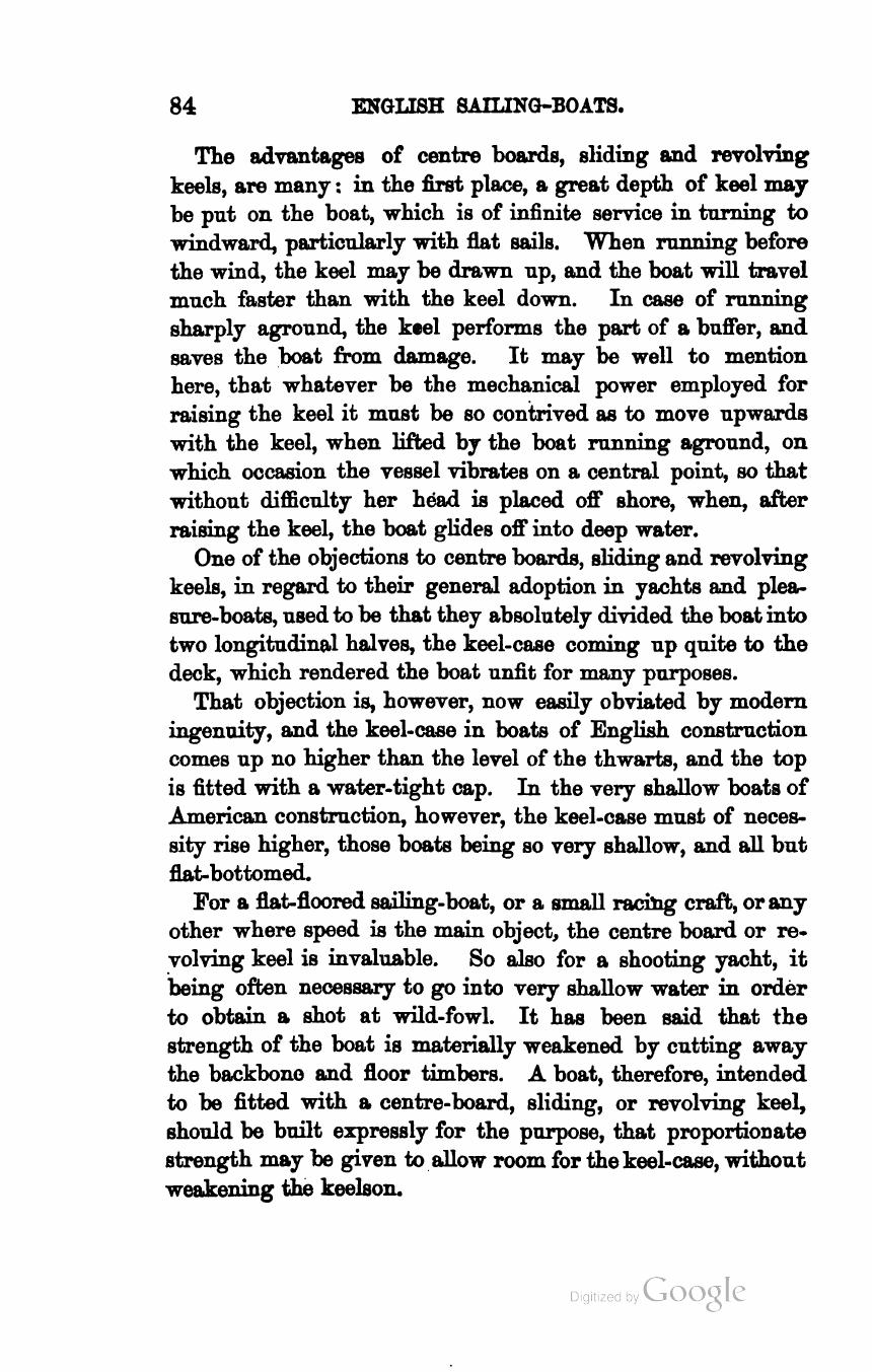 The Sailing Boat: A Treatise on English and Foreign Boats and Yachts — страница 114