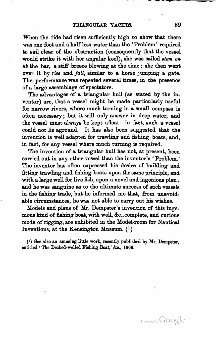 The Sailing Boat: A Treatise on English and Foreign Boats and Yachts — страница 121