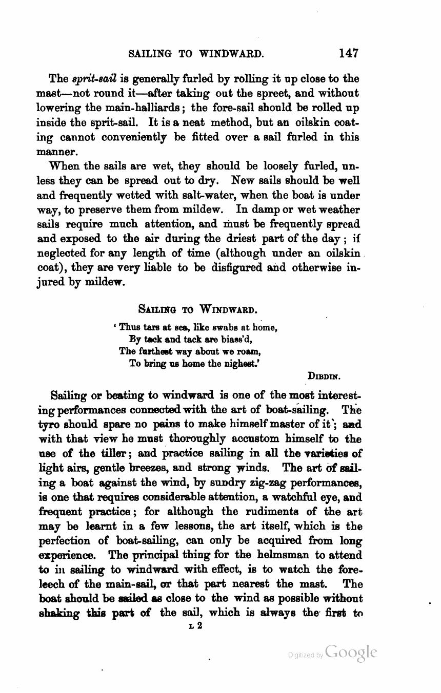 The Sailing Boat: A Treatise on English and Foreign Boats and Yachts — страница 187