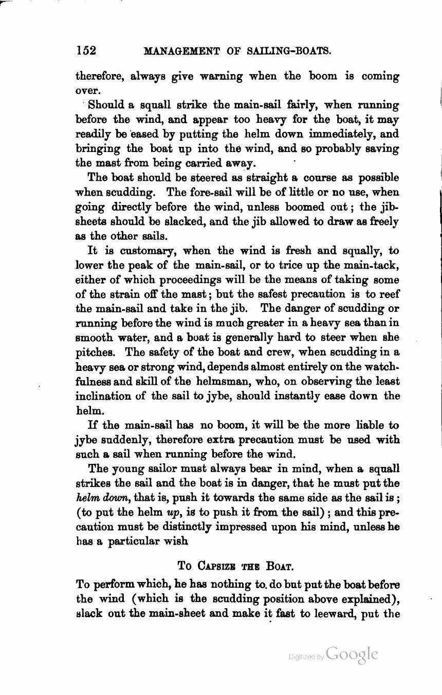 The Sailing Boat: A Treatise on English and Foreign Boats and Yachts — страница 192
