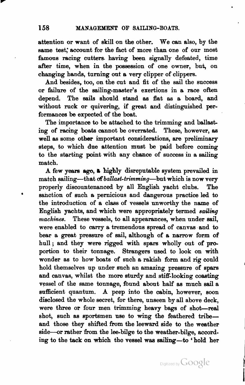 The Sailing Boat: A Treatise on English and Foreign Boats and Yachts — страница 198
