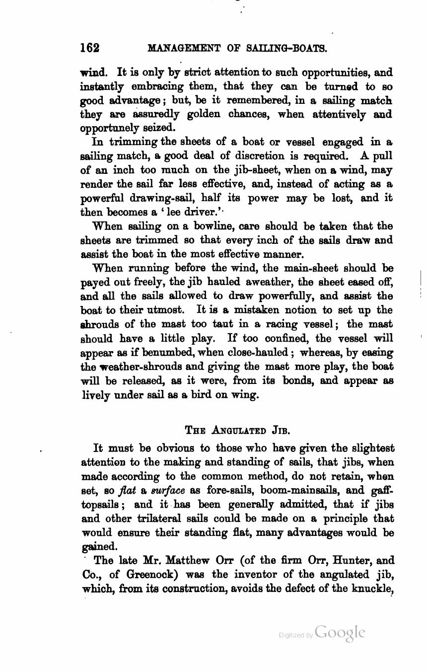 The Sailing Boat: A Treatise on English and Foreign Boats and Yachts — страница 202