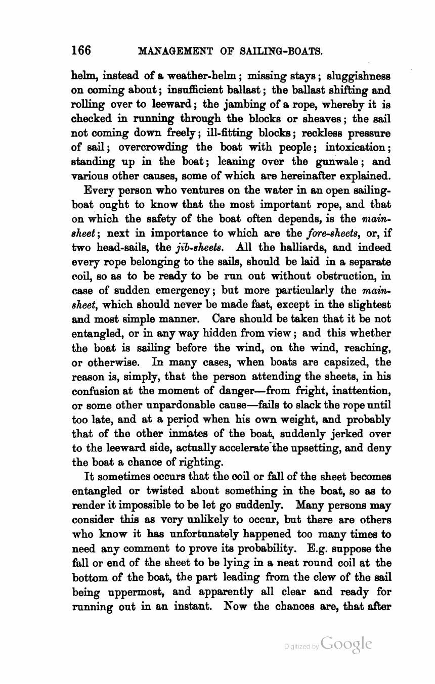 The Sailing Boat: A Treatise on English and Foreign Boats and Yachts — страница 208