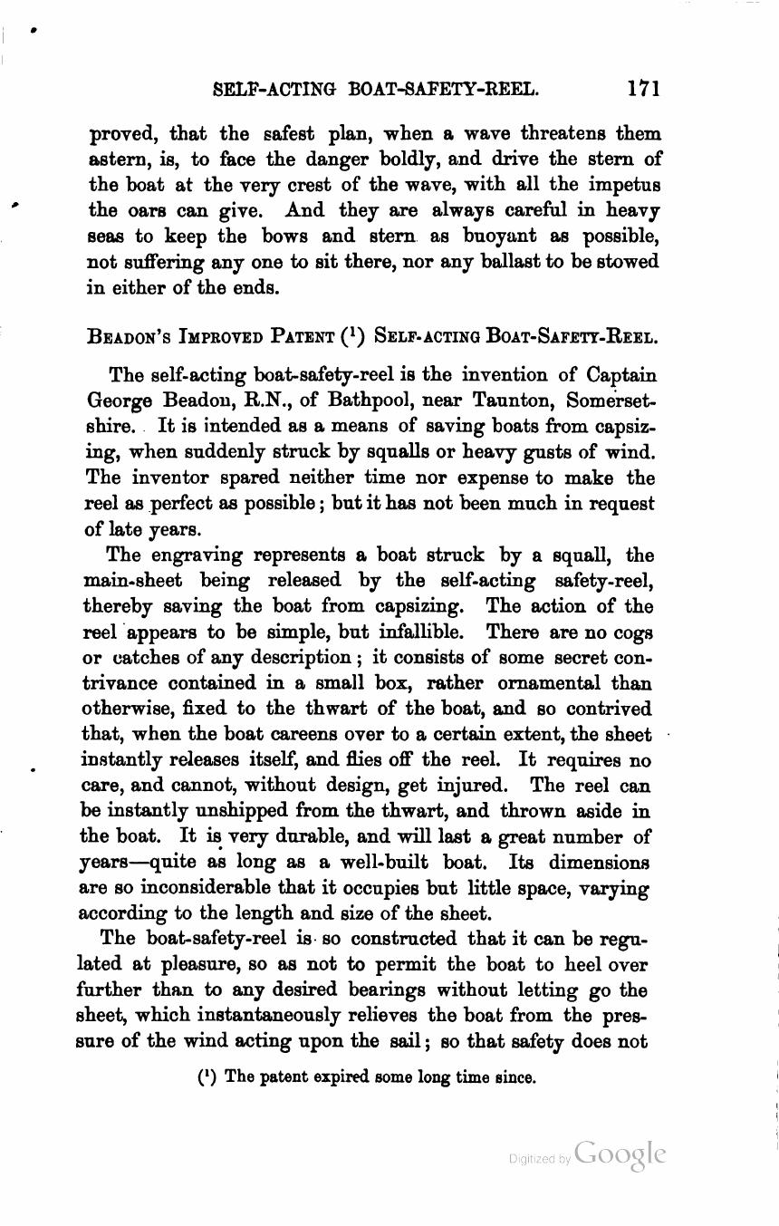 The Sailing Boat: A Treatise on English and Foreign Boats and Yachts — страница 215