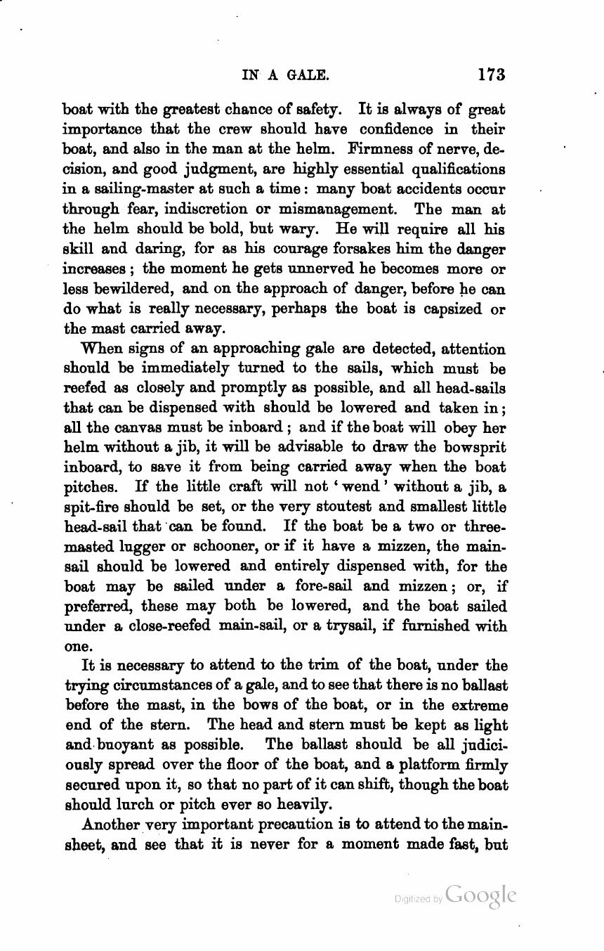 The Sailing Boat: A Treatise on English and Foreign Boats and Yachts — страница 217