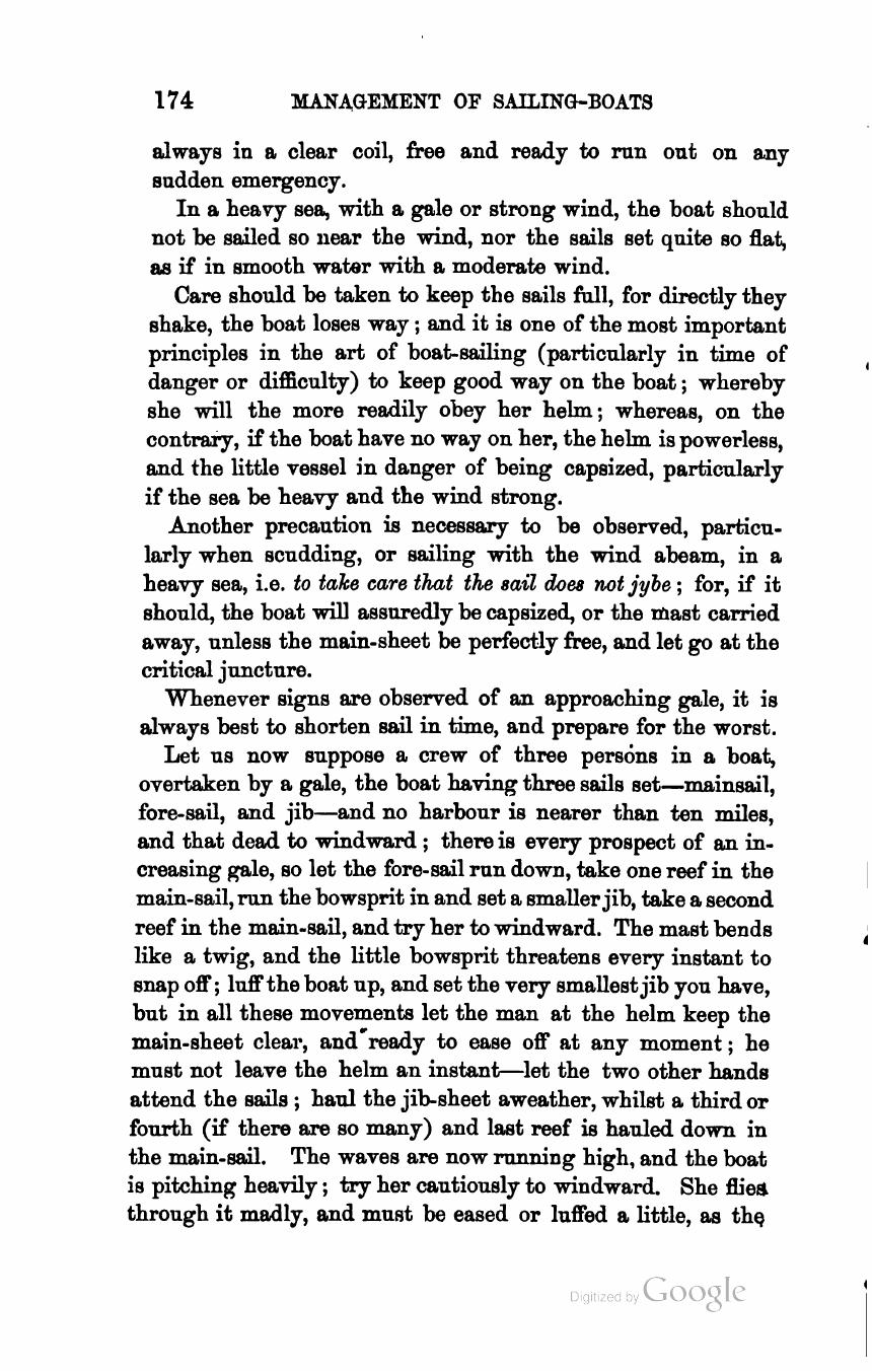 The Sailing Boat: A Treatise on English and Foreign Boats and Yachts — страница 218