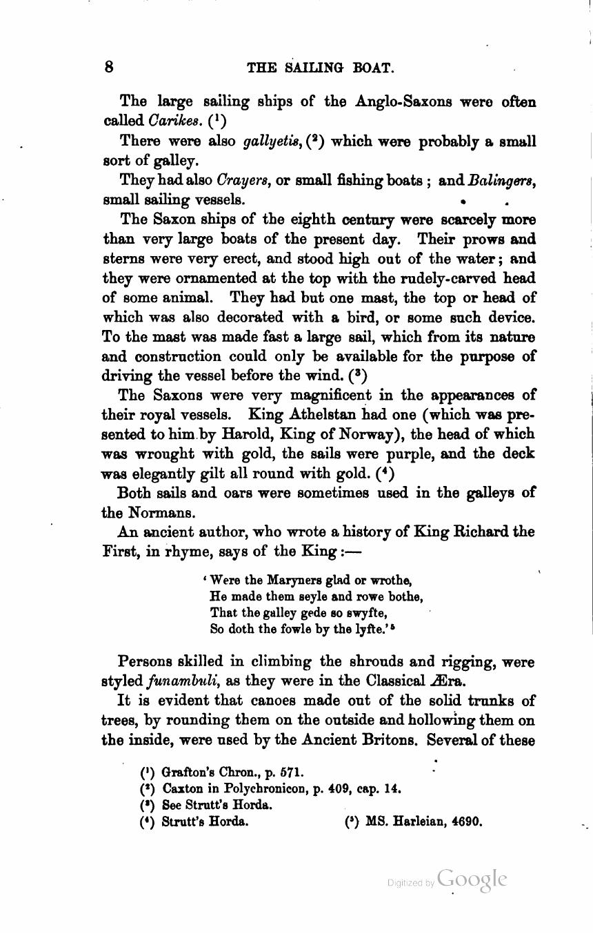 The Sailing Boat: A Treatise on English and Foreign Boats and Yachts — страница 24