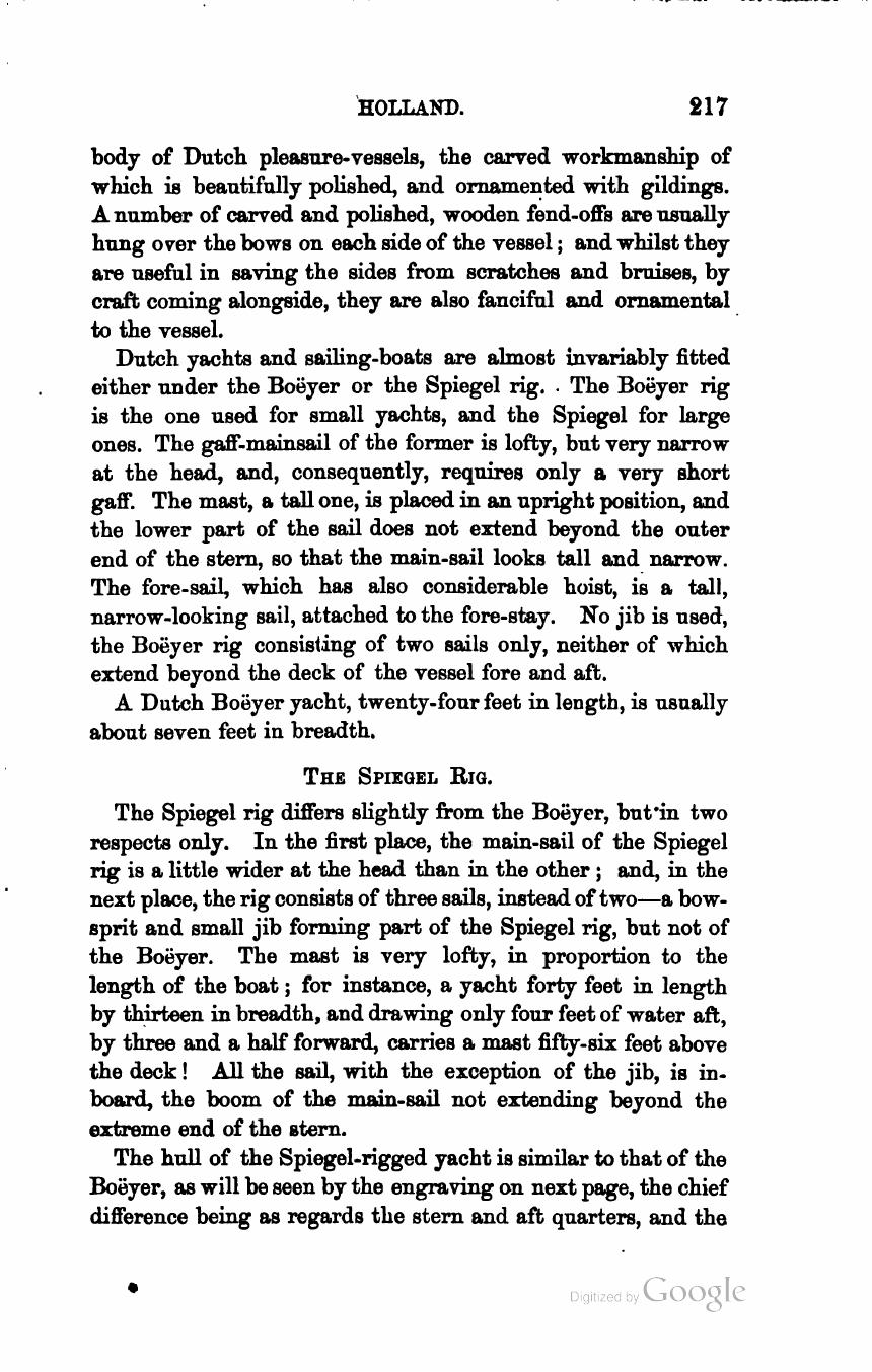 The Sailing Boat: A Treatise on English and Foreign Boats and Yachts — страница 267