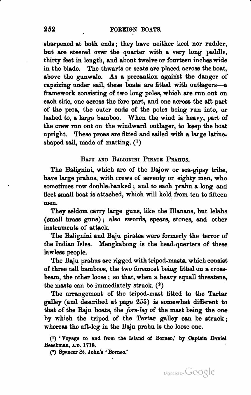 The Sailing Boat: A Treatise on English and Foreign Boats and Yachts — страница 306