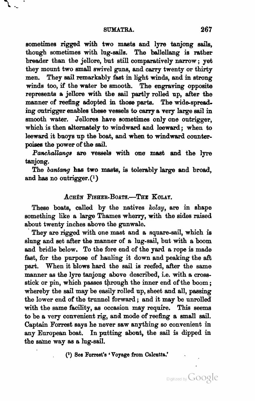 The Sailing Boat: A Treatise on English and Foreign Boats and Yachts — страница 323