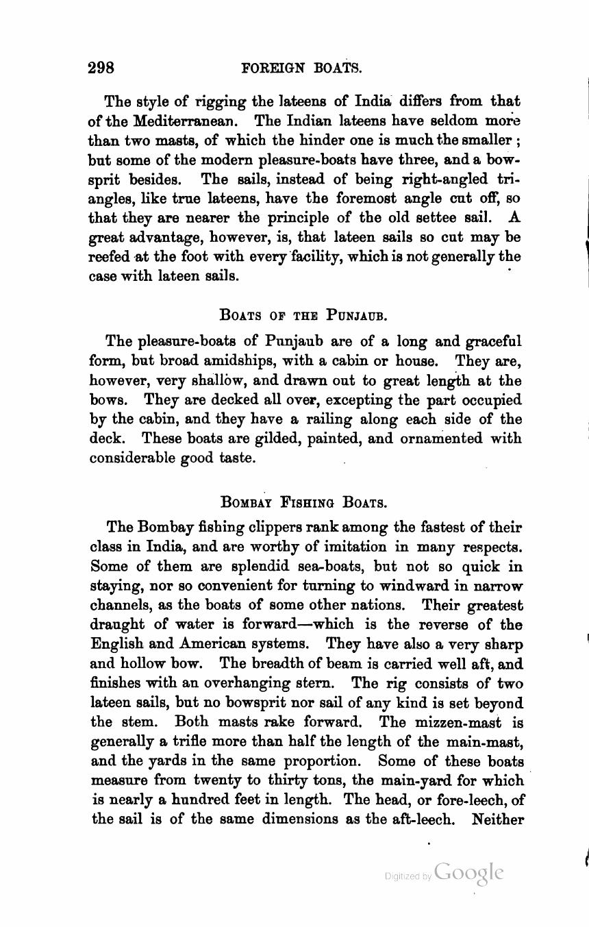 The Sailing Boat: A Treatise on English and Foreign Boats and Yachts — страница 356