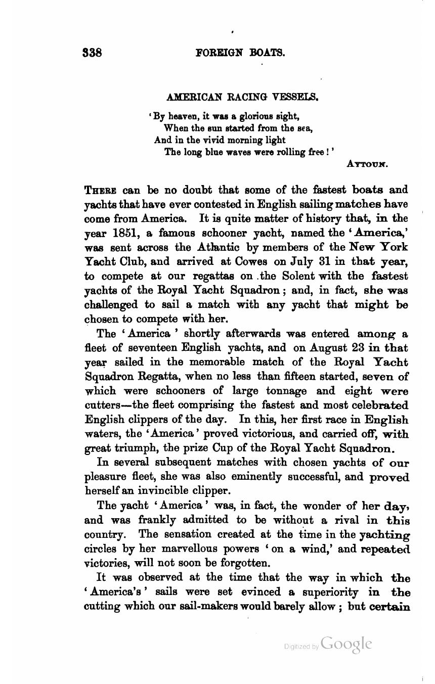 The Sailing Boat: A Treatise on English and Foreign Boats and Yachts — страница 400