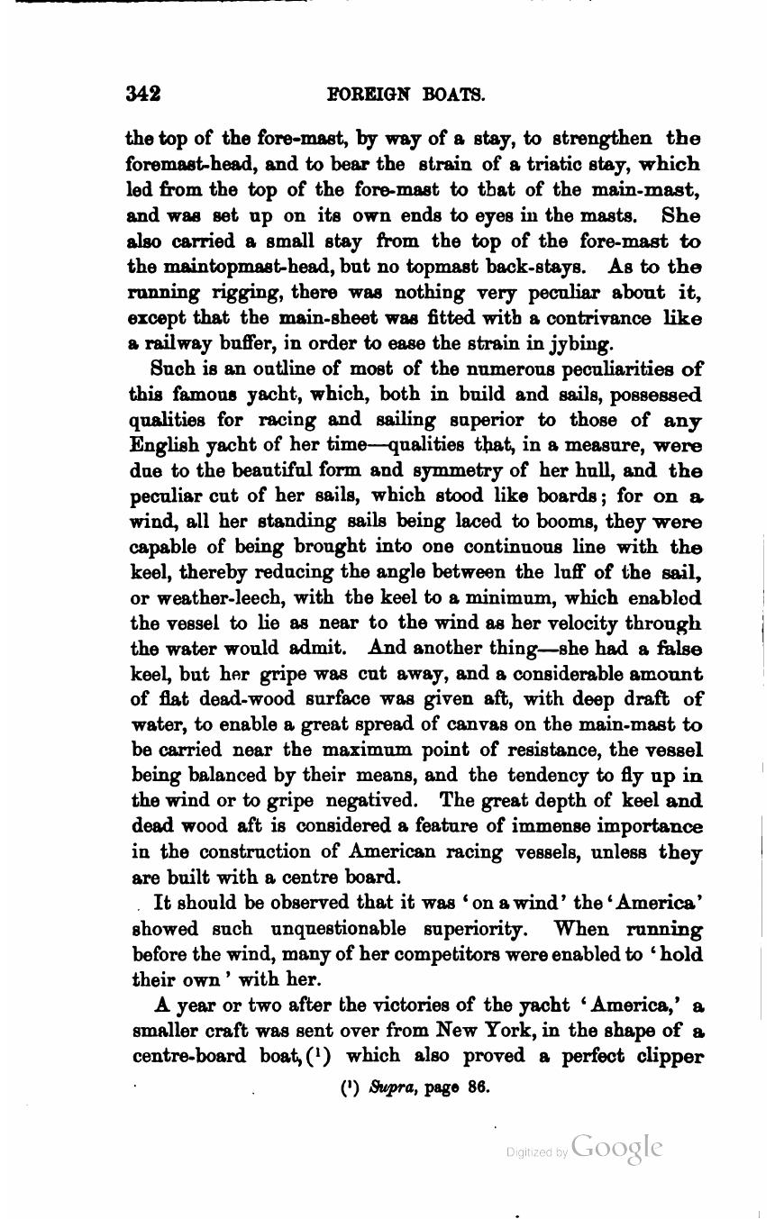 The Sailing Boat: A Treatise on English and Foreign Boats and Yachts — страница 406