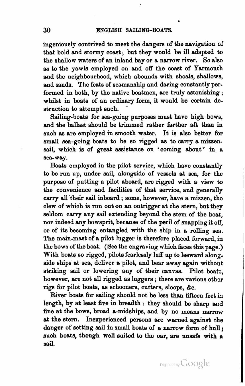 The Sailing Boat: A Treatise on English and Foreign Boats and Yachts — страница 46