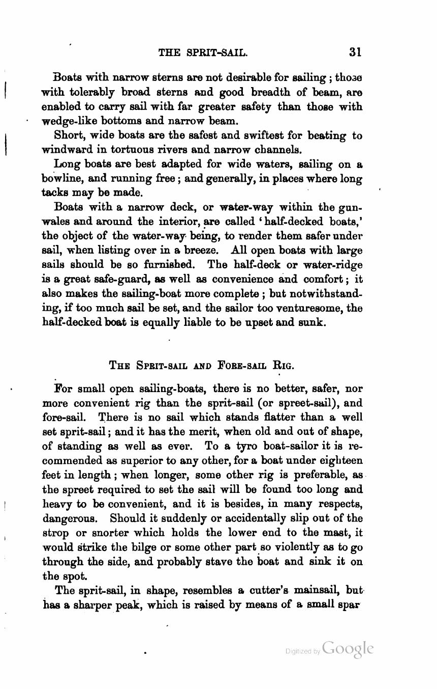 The Sailing Boat: A Treatise on English and Foreign Boats and Yachts — страница 49