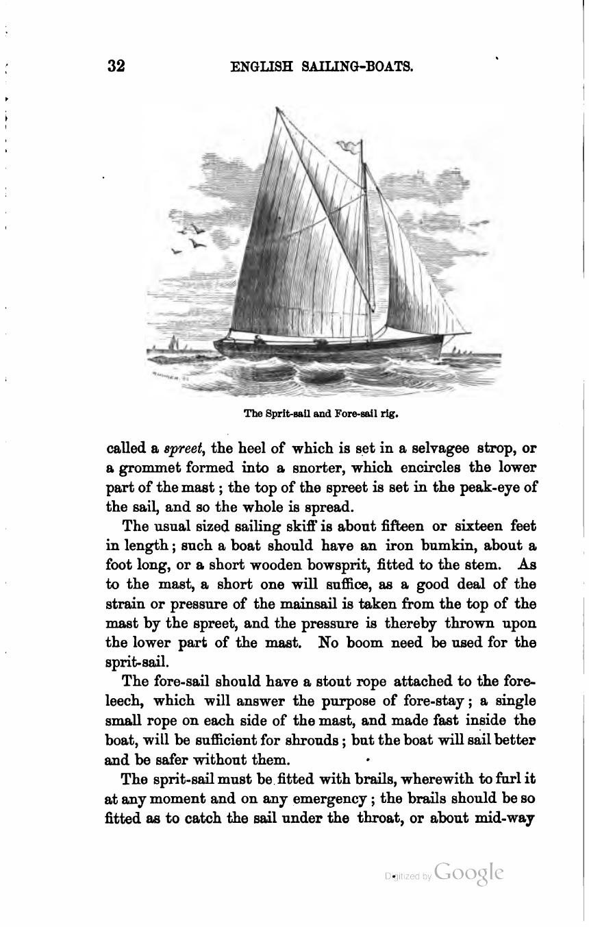 The Sailing Boat: A Treatise on English and Foreign Boats and Yachts — страница 50