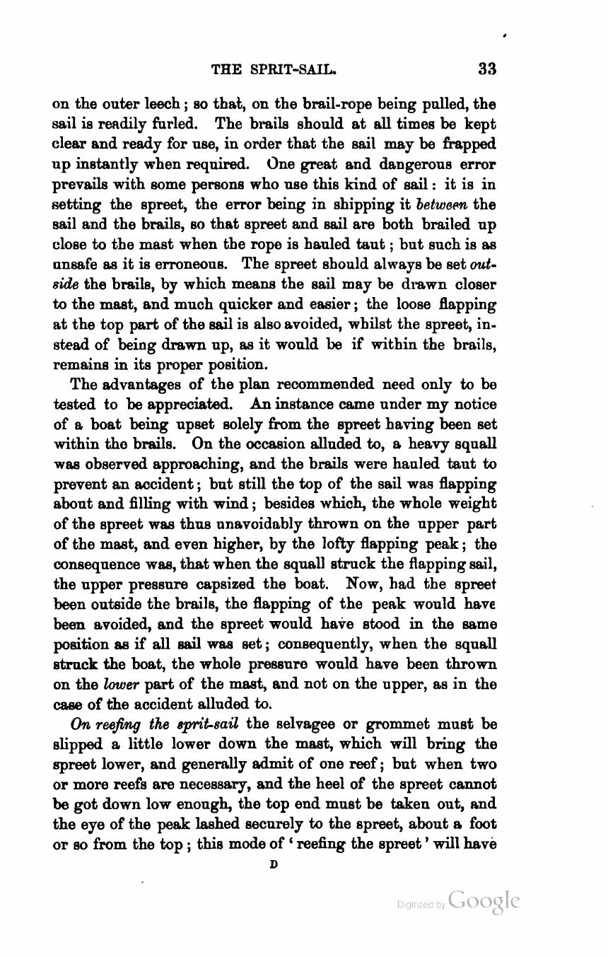 The Sailing Boat: A Treatise on English and Foreign Boats and Yachts — страница 51