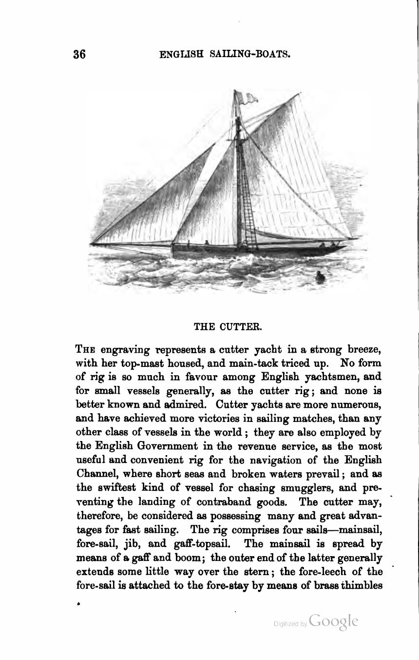 The Sailing Boat: A Treatise on English and Foreign Boats and Yachts — страница 54