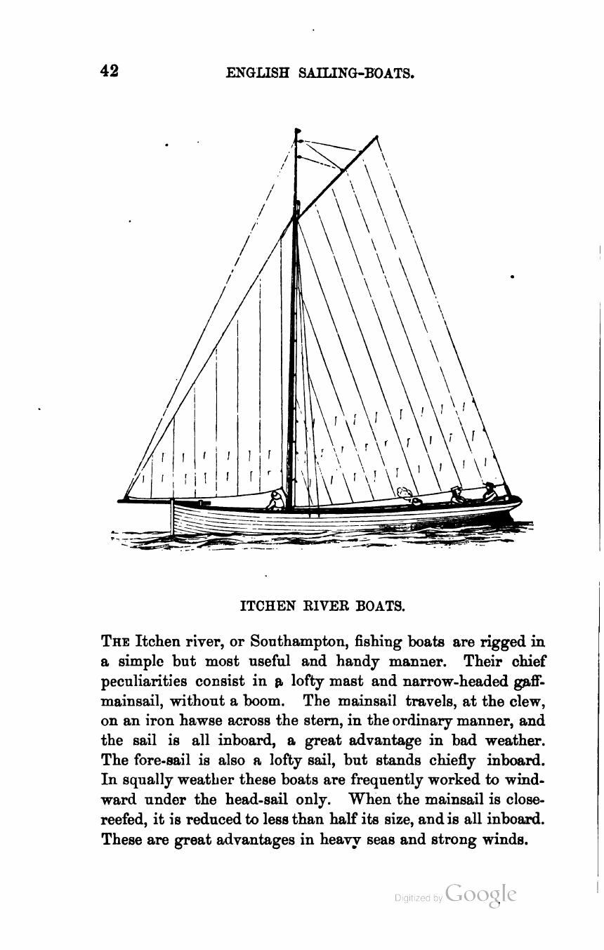 The Sailing Boat: A Treatise on English and Foreign Boats and Yachts — страница 62