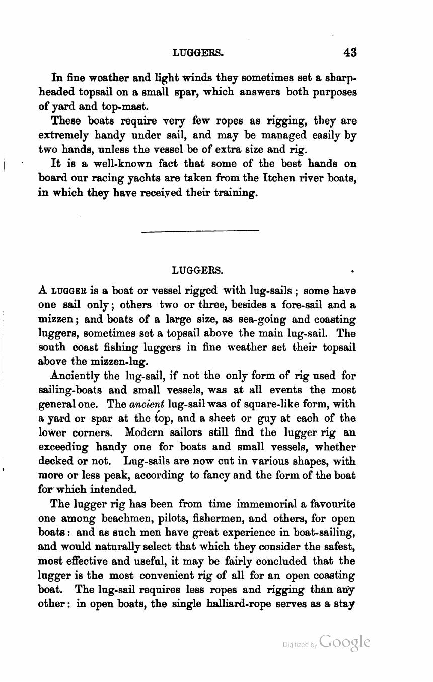 The Sailing Boat: A Treatise on English and Foreign Boats and Yachts — страница 63