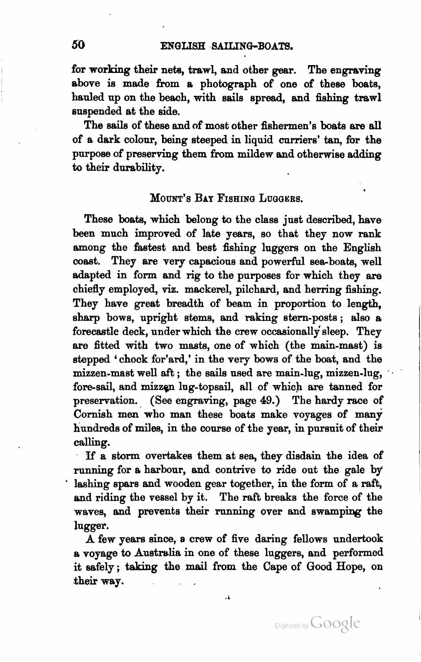 The Sailing Boat: A Treatise on English and Foreign Boats and Yachts — страница 72