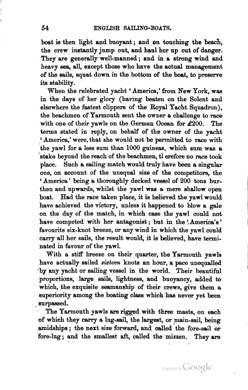 The Sailing Boat: A Treatise on English and Foreign Boats and Yachts — страница 78