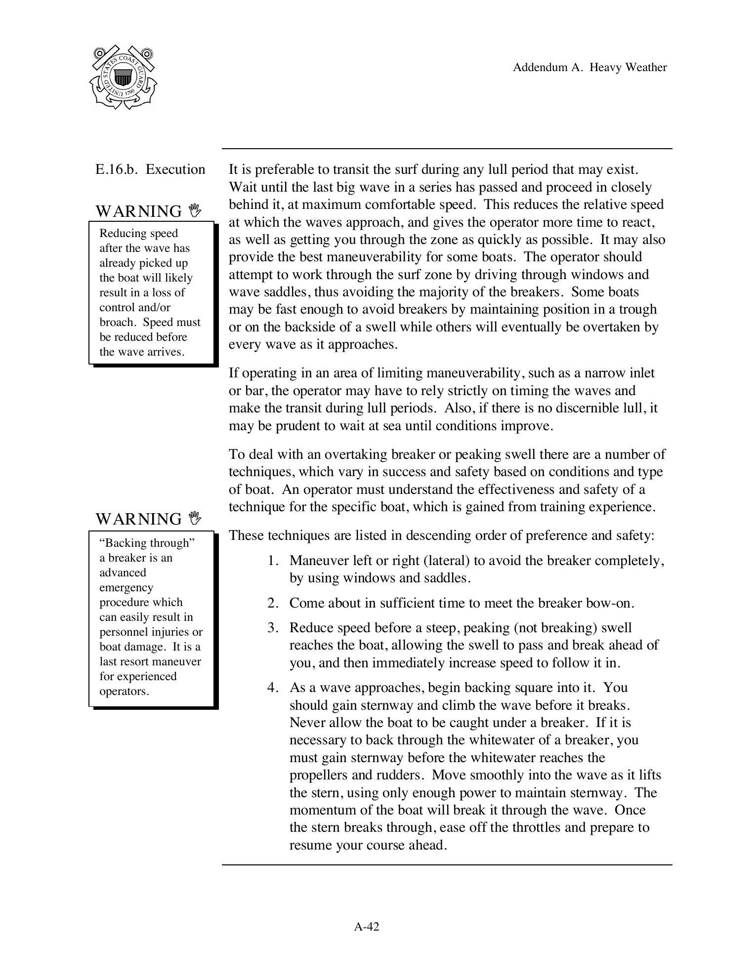 Boat Crew Seamanship Manual — страница 1225