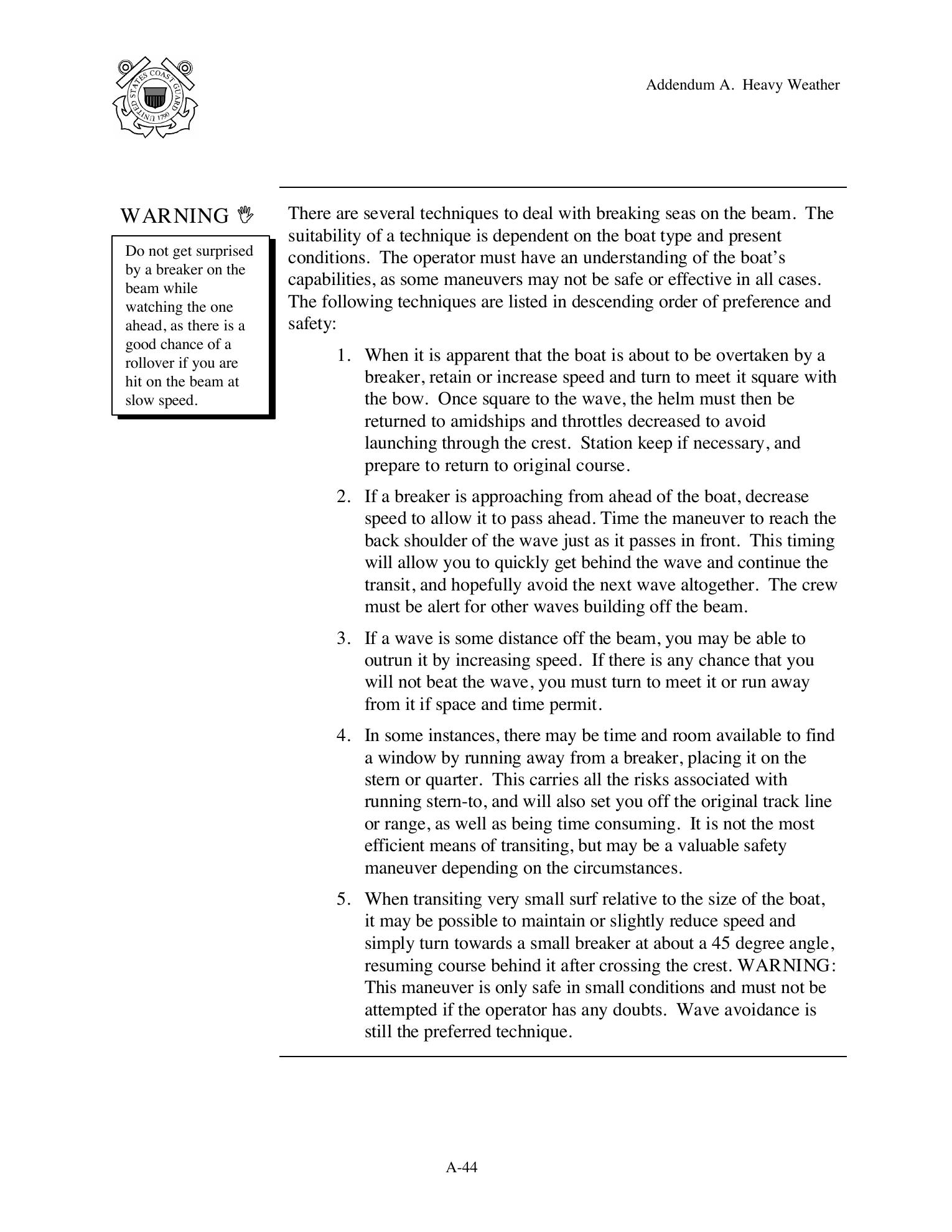 Boat Crew Seamanship Manual — страница 1227