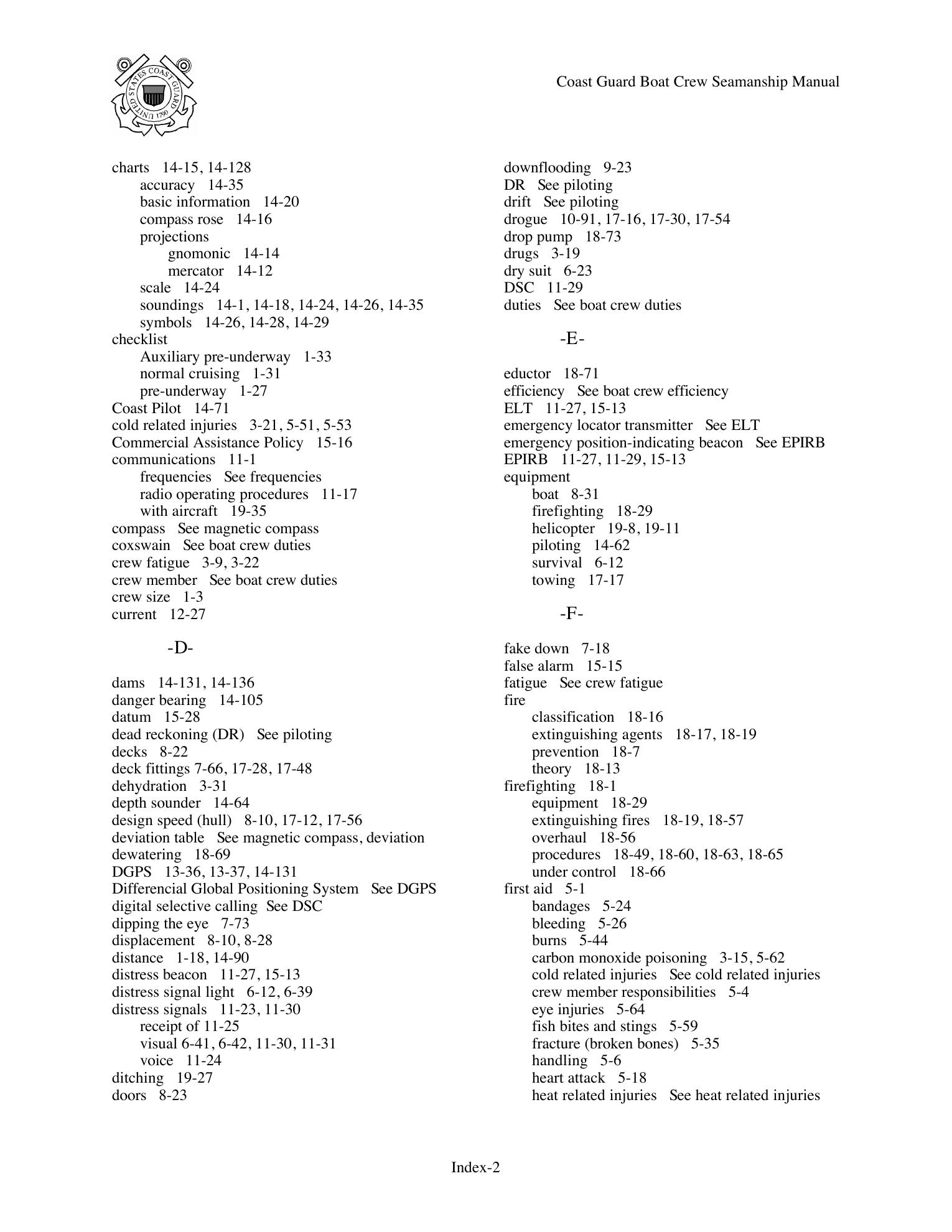 Boat Crew Seamanship Manual — страница 1235