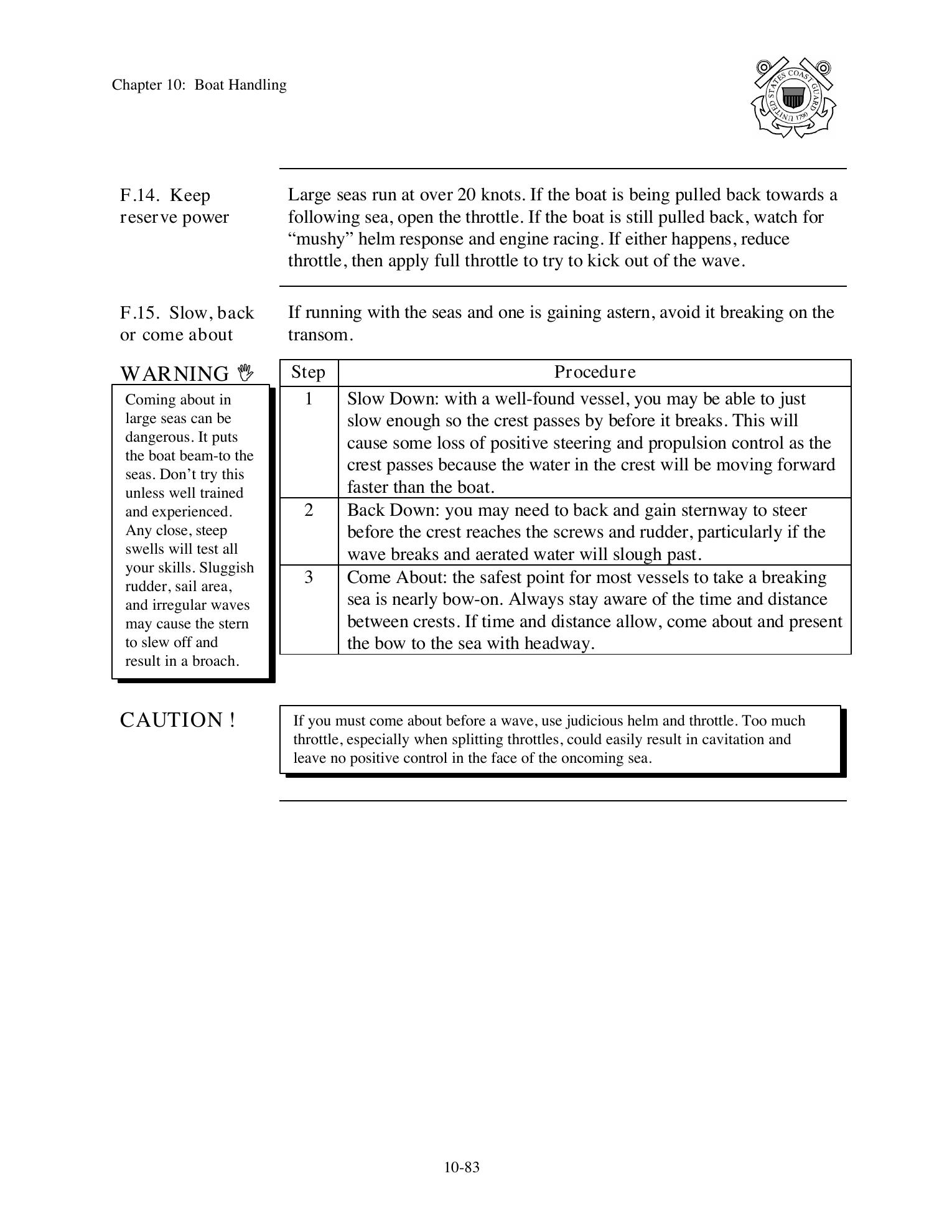 Boat Crew Seamanship Manual — страница 572