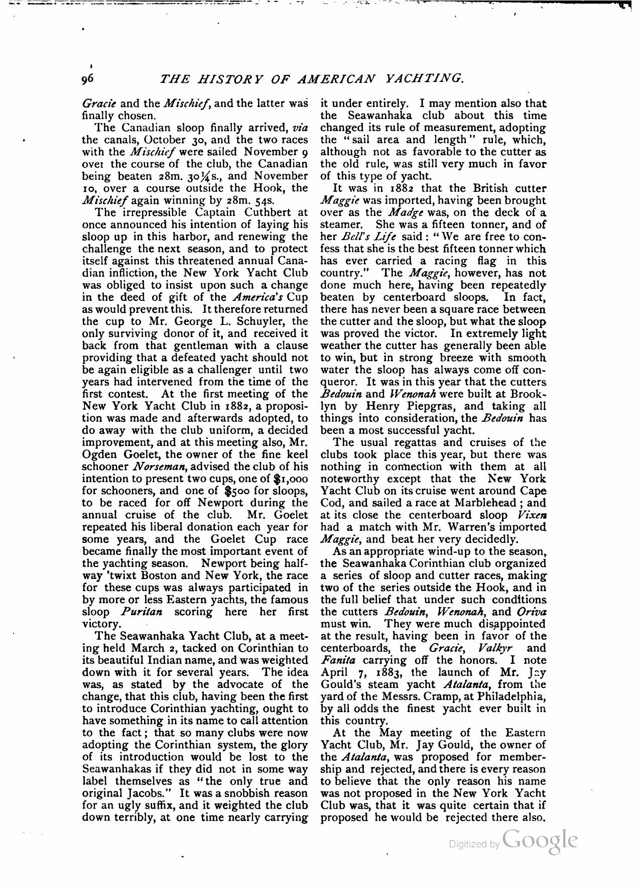 Yachts and Yachting — страница 95