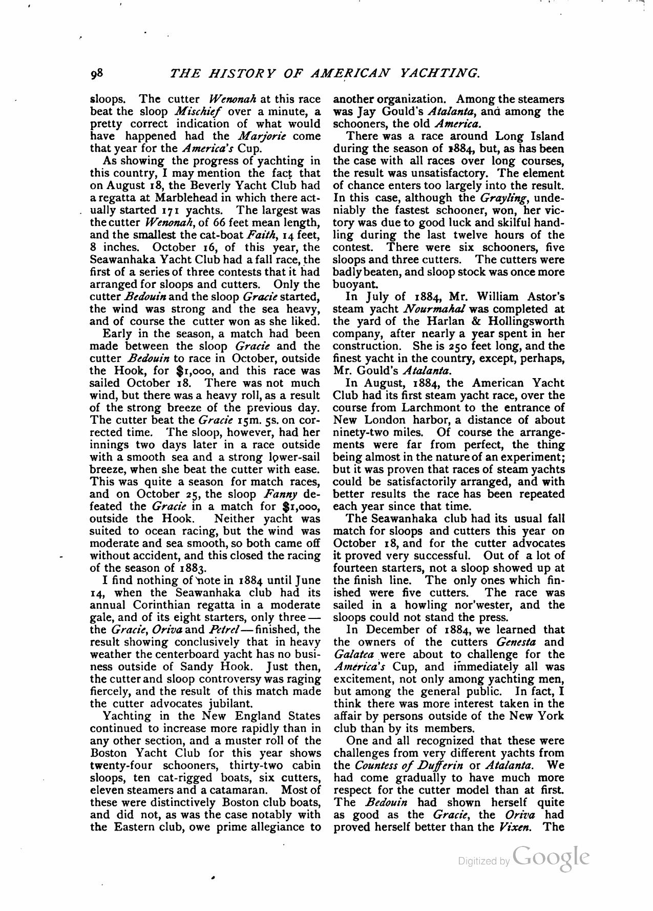 Yachts and Yachting — страница 97