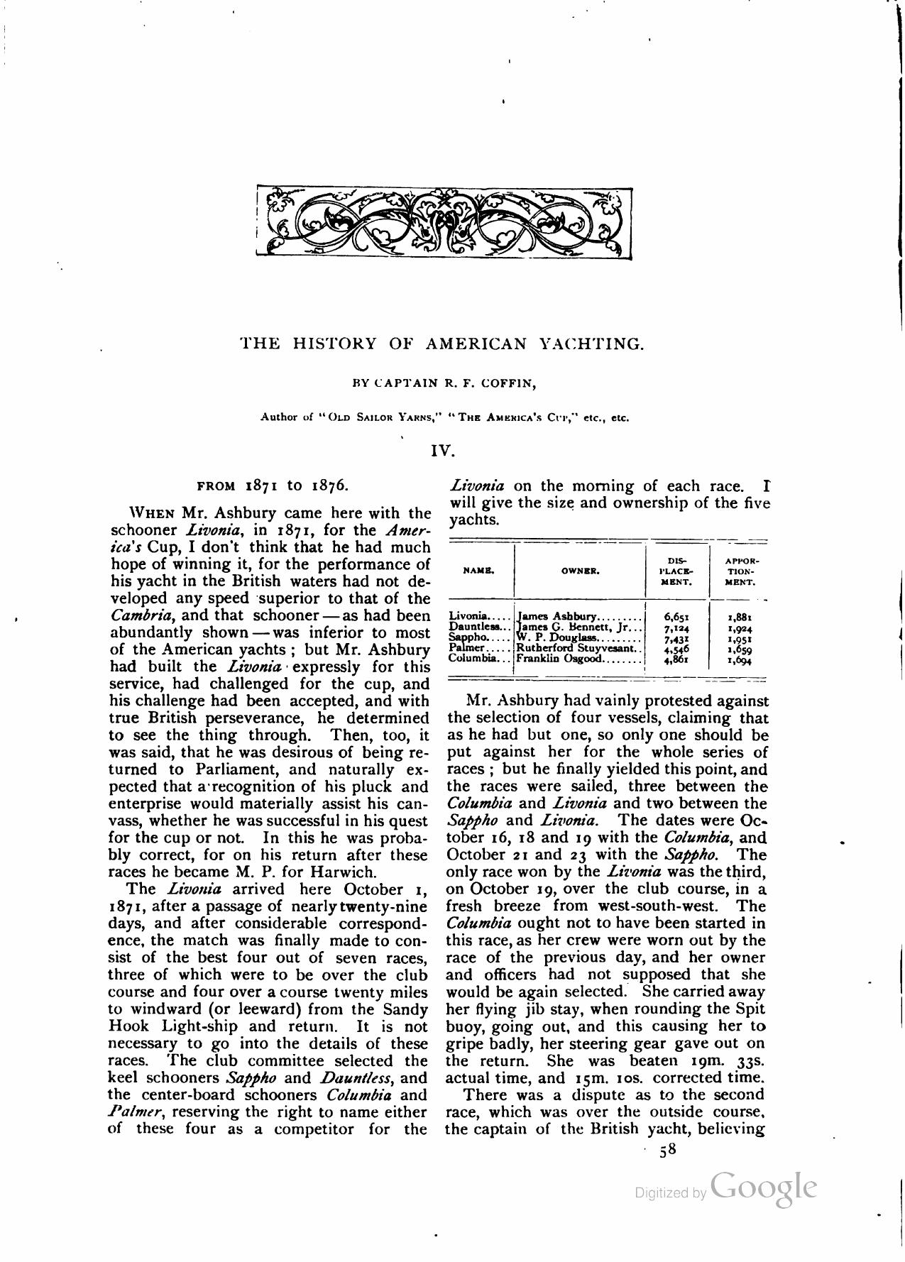 Yachts and Yachting — страница 57