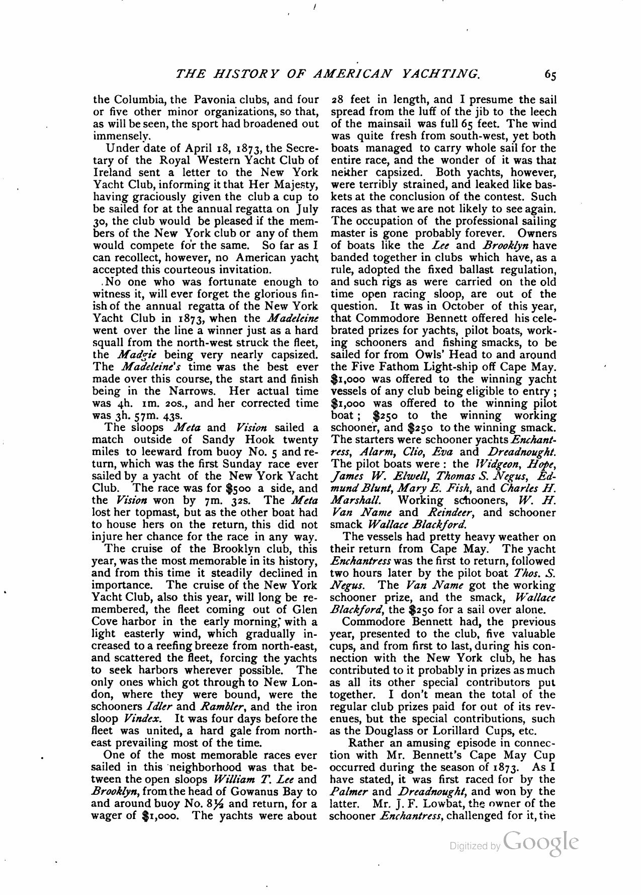 Yachts and Yachting — страница 64