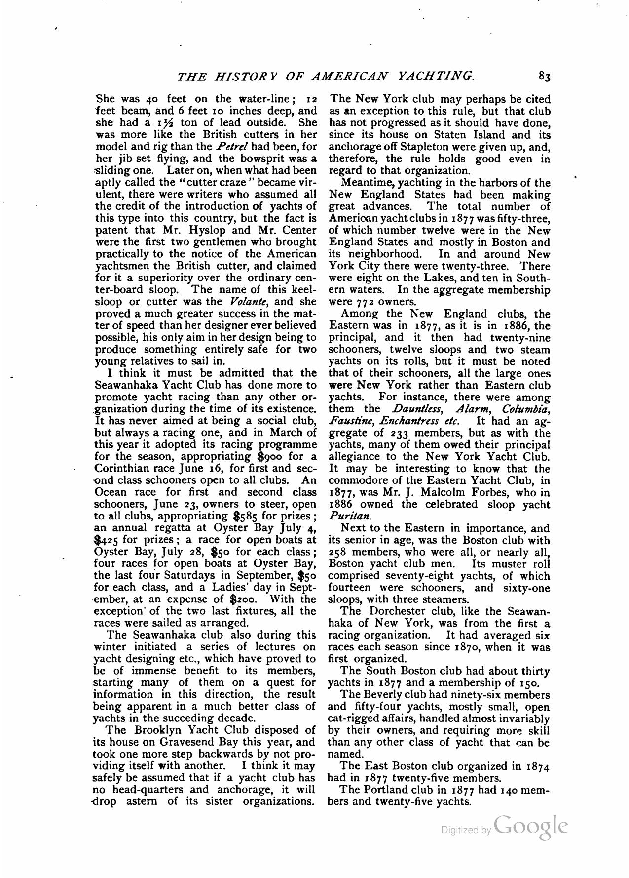 Yachts and Yachting — страница 82