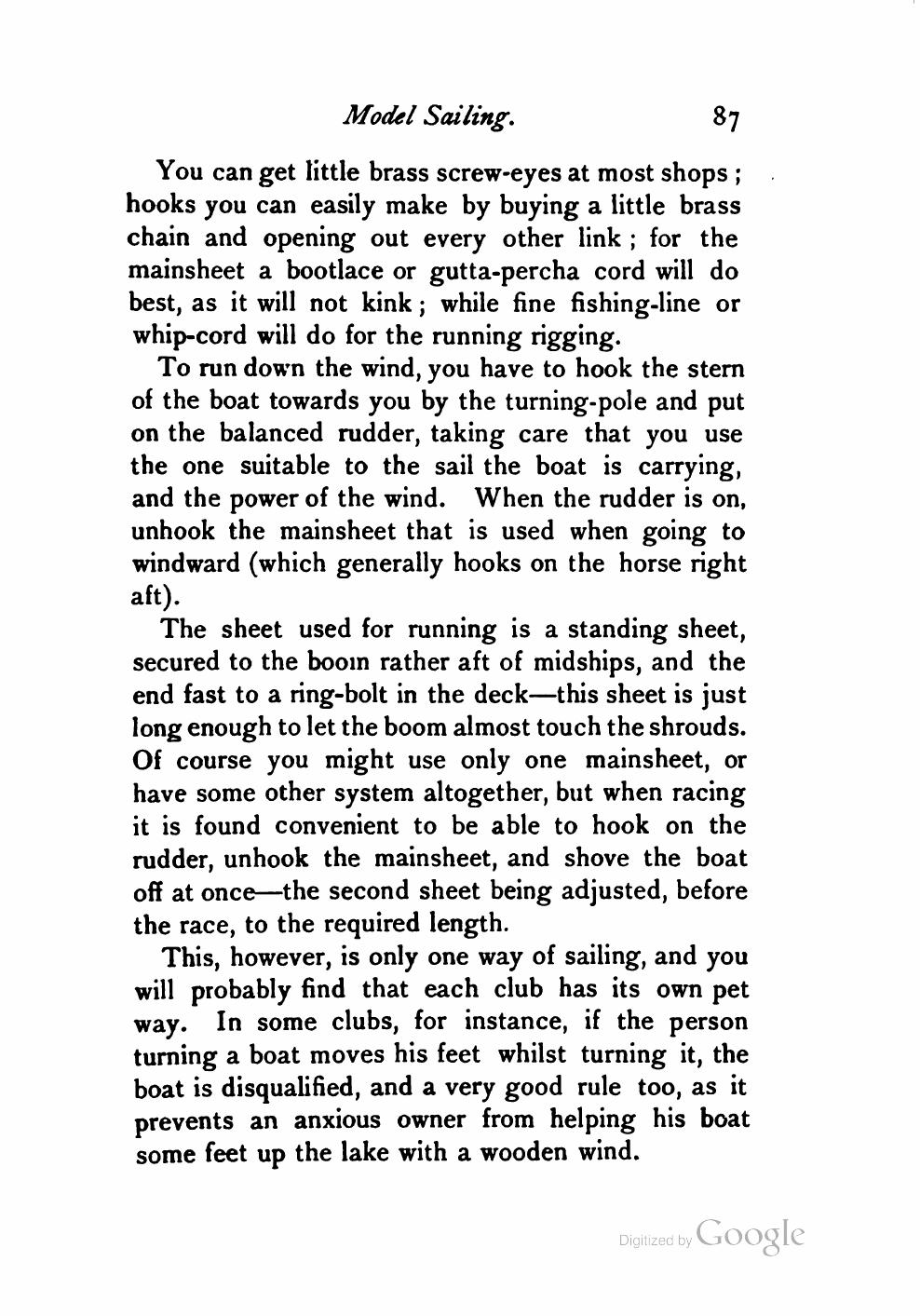 Yachts, Boats and Canoes — страница 107