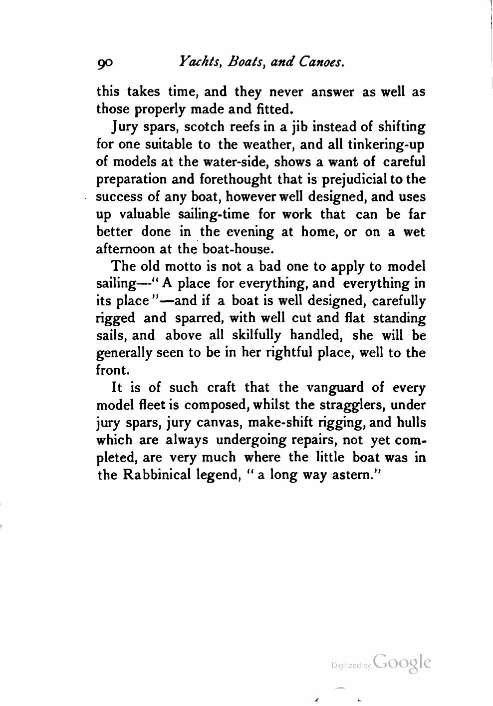 Yachts, Boats and Canoes — страница 110