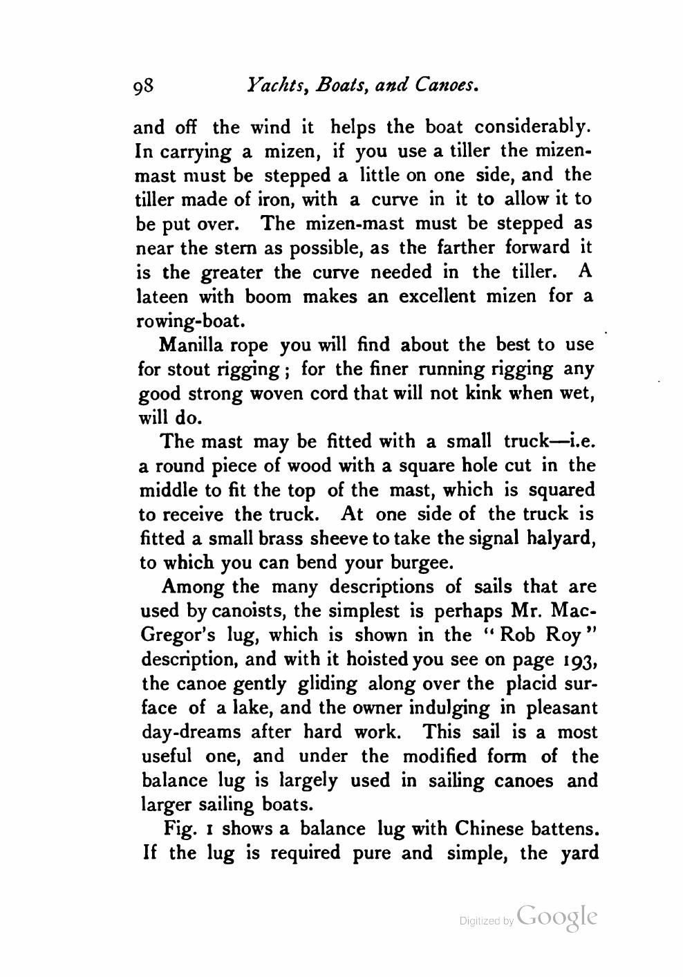 Yachts, Boats and Canoes — страница 118