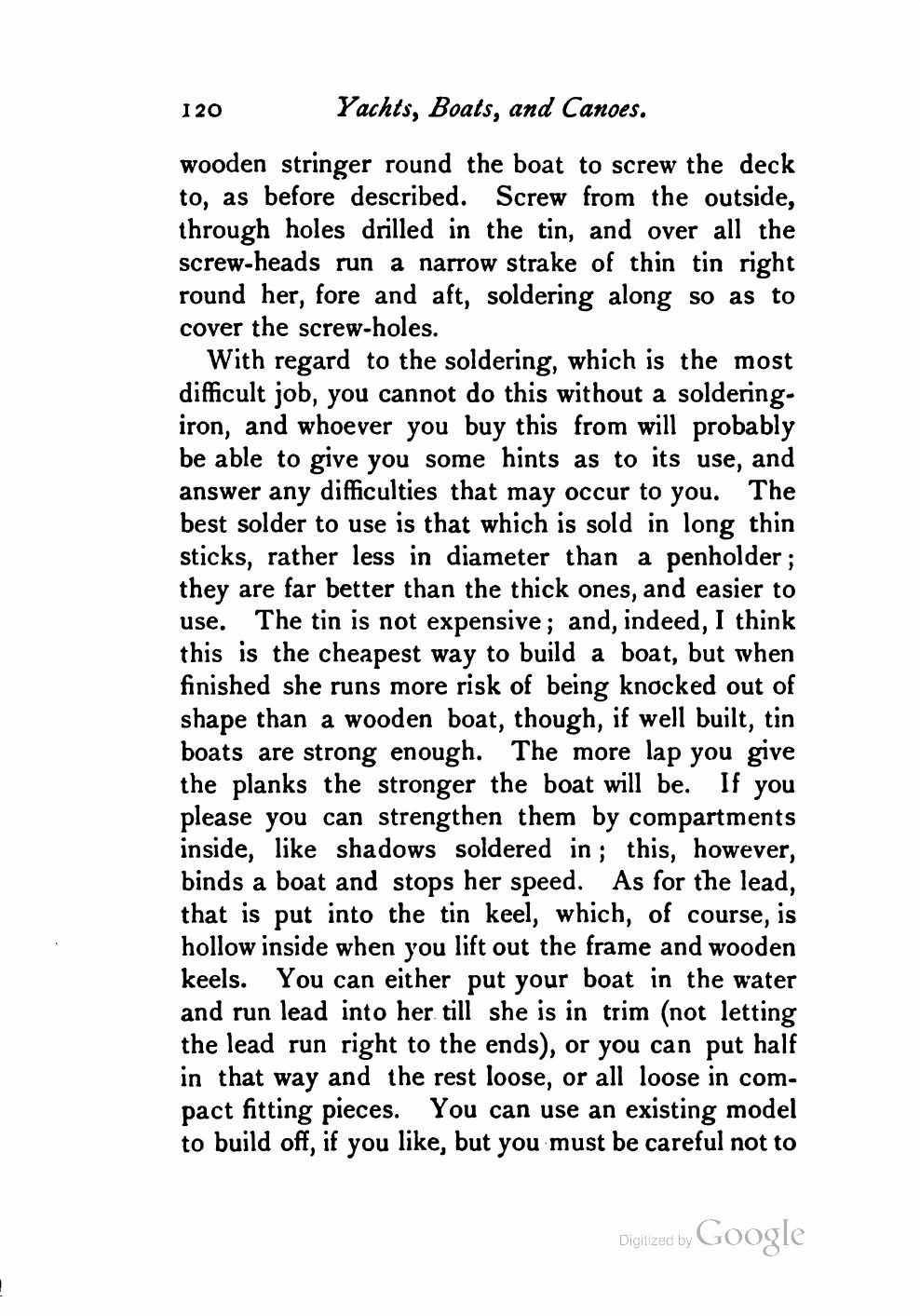 Yachts, Boats and Canoes — страница 140