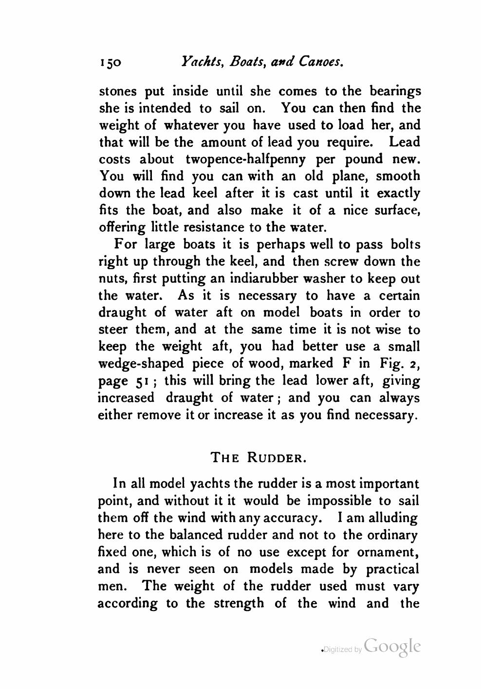 Yachts, Boats and Canoes — страница 170